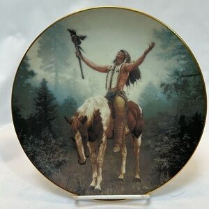 Deliverance by Chuck DeHaan, The Mystic Warriors Plate Collection